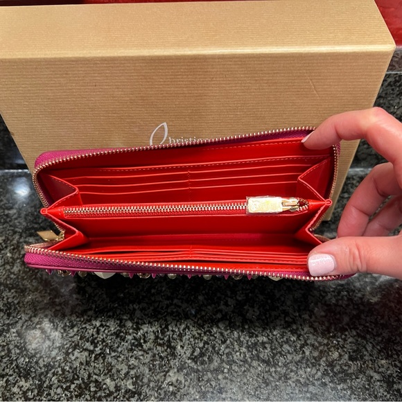 Christian Louboutin Panettone embellished patent leather continental wallet - Picture 10 of 14